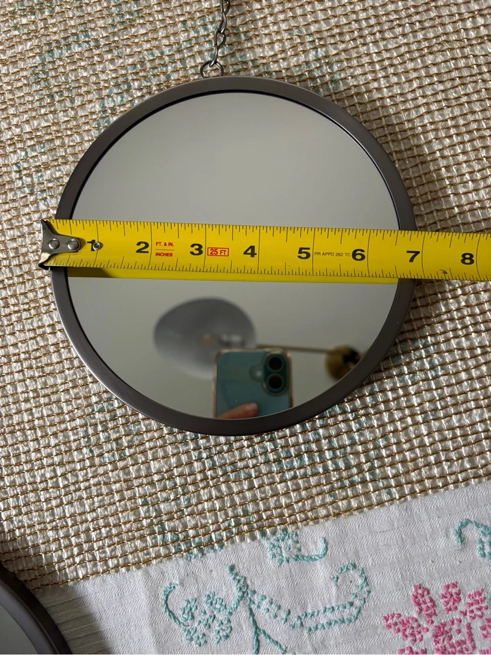 Umbra Dima Round Hanging Wall Mirrors in Bronze Frame - Set of 3